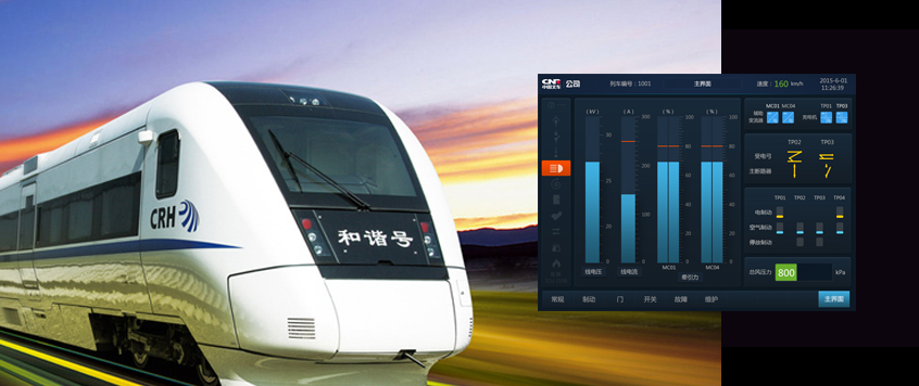 中國中車 城軌車及動車顯示屏界面設計及QT、Codesys、Fltk界面及控件開發(fā)