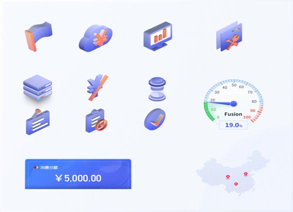 總覽頁方案二效果展示：重構(gòu)頁面布局、快捷功能